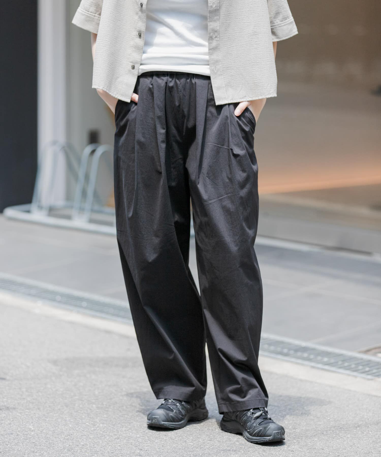 URBAN RESEARCH DOORS「FORK&SPOON　撥水ツータックイージーパンツ」|その他|