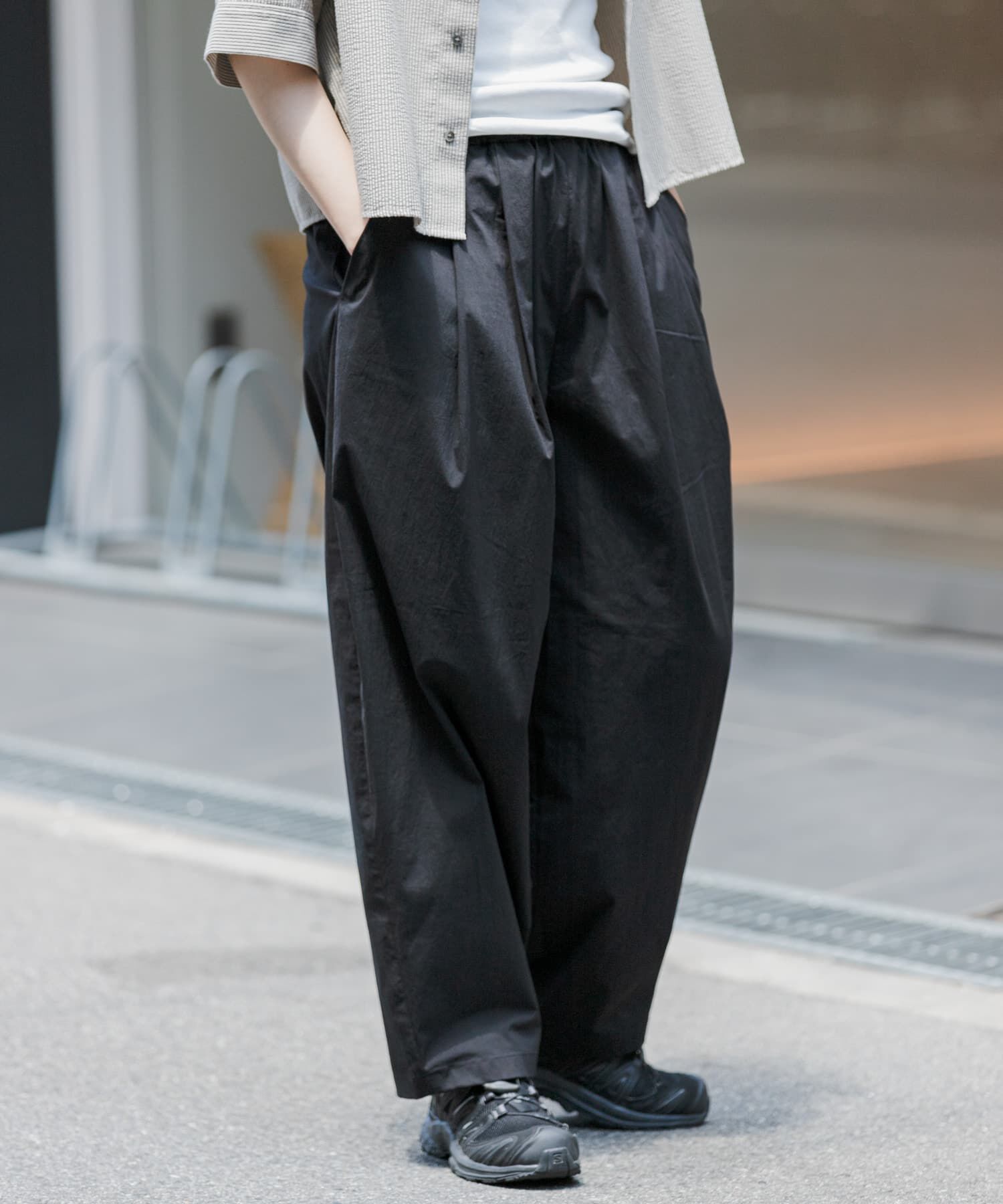 URBAN RESEARCH DOORS「FORK&SPOON　撥水ツータックイージーパンツ」|その他|