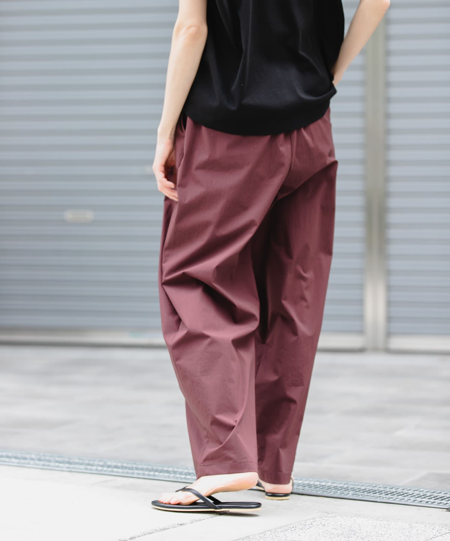 URBAN RESEARCH DOORS「FORK&SPOON　撥水ツータックイージーパンツ」|その他|
