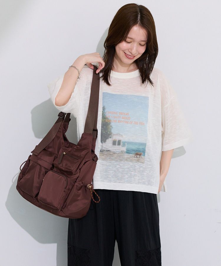 Green Parks「【10ポケBag】収納アドバイザー監修アウトポケットトート」|トートバッグ|