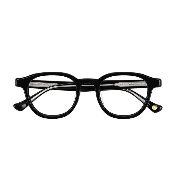  「Zoff｜JOURNAL STANDARD relume ジャーナルスタンダードレリューム  ウェリントン メガネ  レンズ交換券付」|メガネ|ブラック