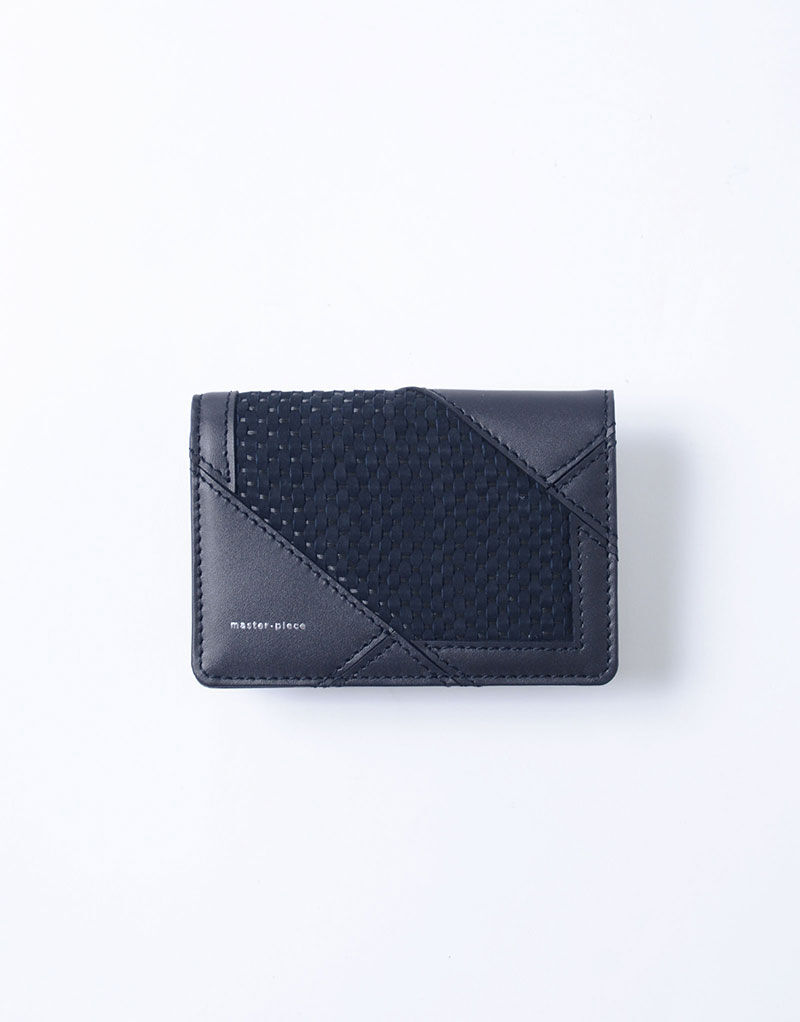 master-piece「NISHIJIN EXCLUSIVE EDITION カードケース」|財布|ネイビー