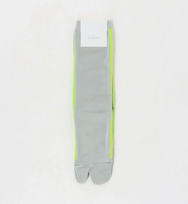 ODETTE E ODILE「＜tabito＞07 Line Socks」|ソックス|LT.GRAY