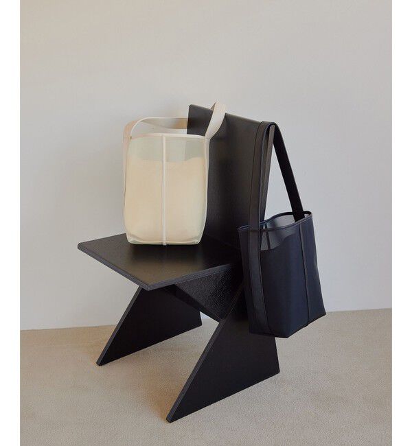EMMEL REFINES「＜EMMEL REFINES＞EM 1ショルダー シアーバケツ トートバッグ」|トートバッグ|OFF WHITE