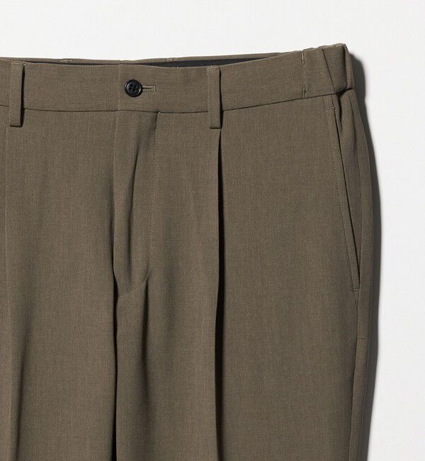 UNITED ARROWS green label relaxing「A+ air メッシュ スタンダード 1プリーツ スラックス -ストレッチ・吸水速乾-」|スラックス|
