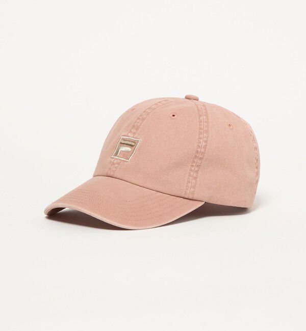 BEAUTY&YOUTH UNITED ARROWS「【別注】＜FILA＞コットン ウォッシュ ロゴ キャップ」|キャップ・キャスケット|