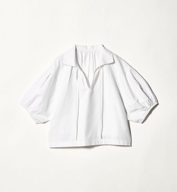 BEAUTY&YOUTH UNITED ARROWS「コットン麻 スキッパー チュニック ウォッシャブル」|チュニック|