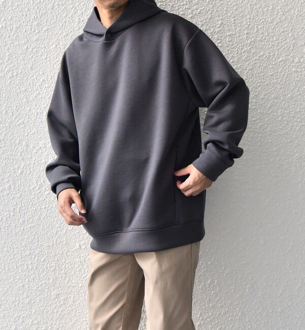 SHIPS any「SHIPS any: カラー ダンボール スナップ プルオーバー パーカー 25AW◇」|パーカー|