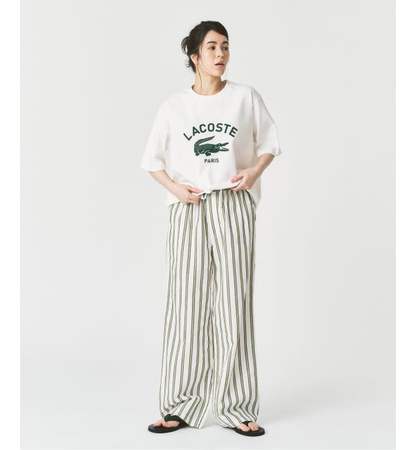417 EDIFICE「【LACOSTE / ラコステ】 417別注 Print Tシャツ」|Tシャツ・カットソー|