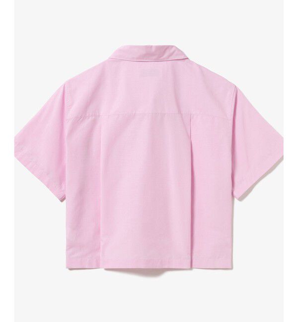 LACOSTE「ドライタッチ クロップ ハーフスリーブシャツ」|シャツ・ブラウス|