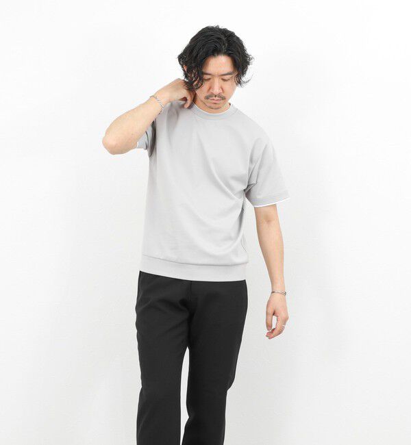 NOLLEY'S goodman「超長綿ハイゲージポンチ フェイクレイヤードTシャツ 26SS」|Tシャツ・カットソー|