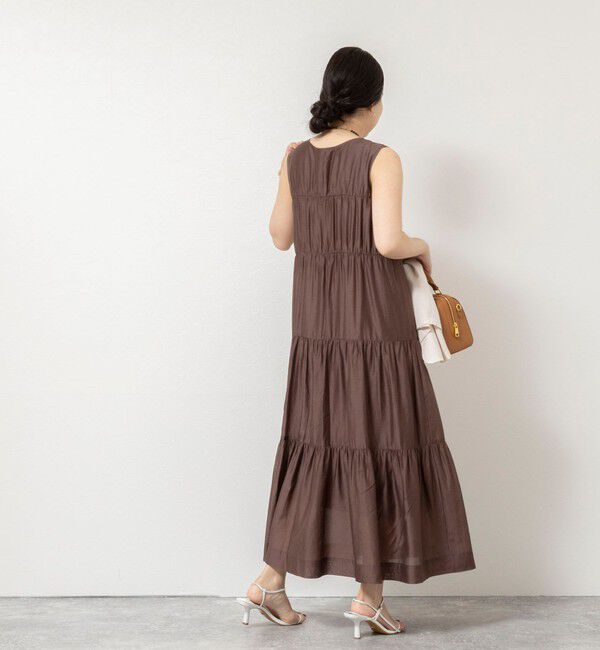 NOLLEY'S sophi「ウォッシャブルシアーローンティアード2WAYワンピース」|ワンピース|