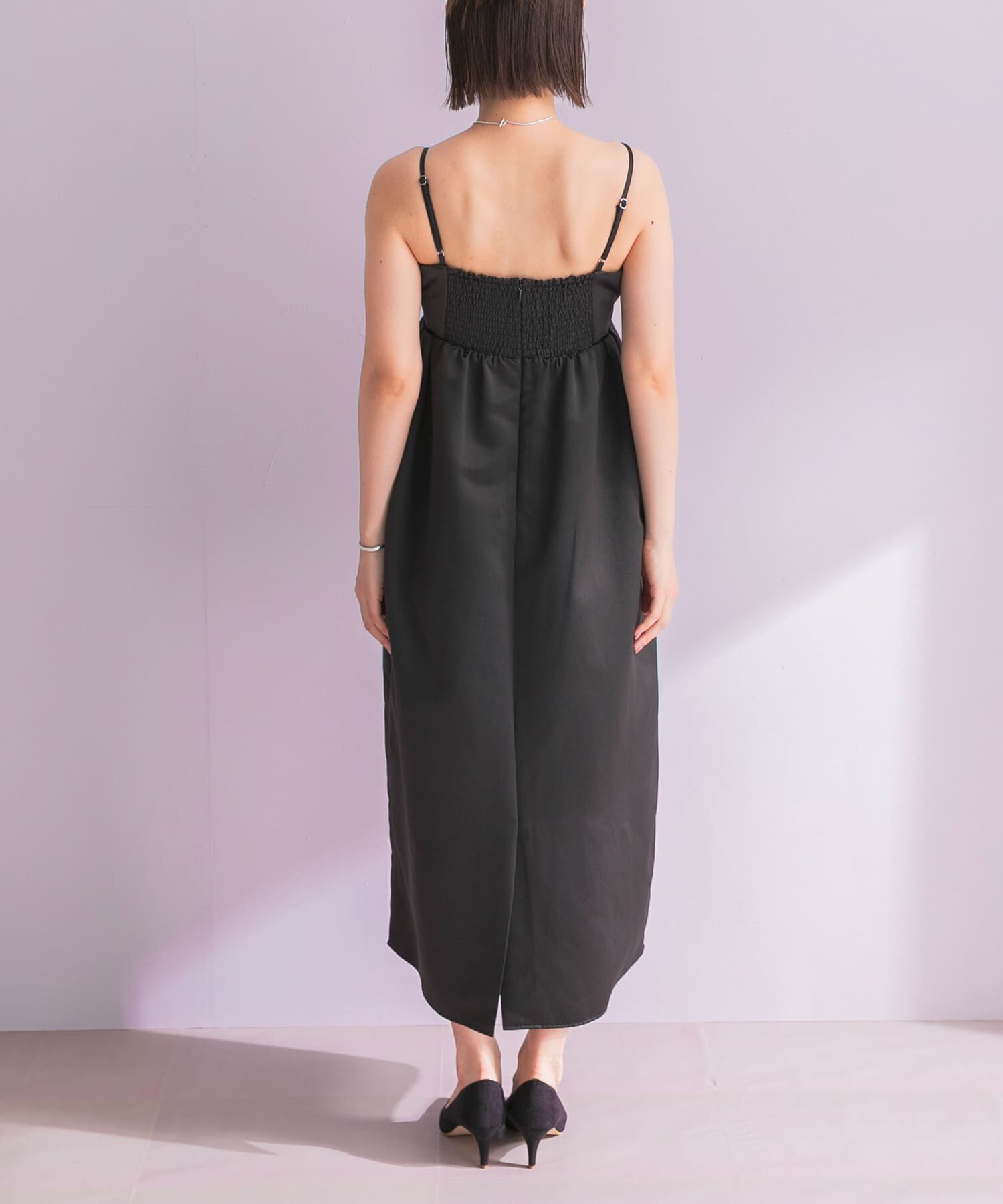 URBAN RESEARCH ROSSO「ANDRESD　RIBBONS DRESS&times;SHEER TOPS」|ワンピース|