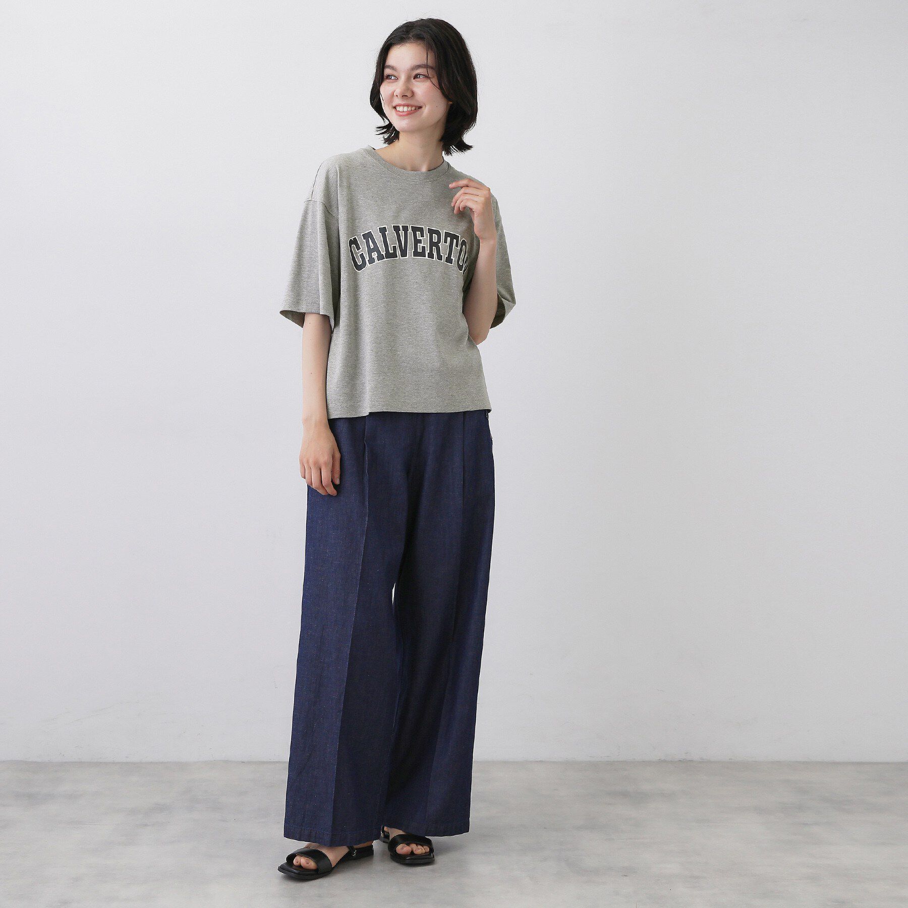 Dessin「撥水加工プリントT」|Tシャツ・カットソー|