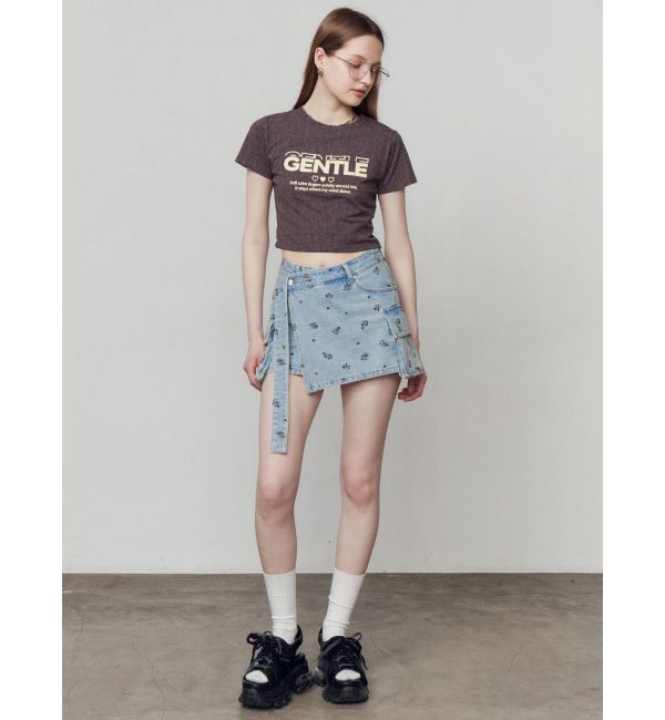 EMODA「ジェントルプリントTシャツ」|Tシャツ・カットソー|