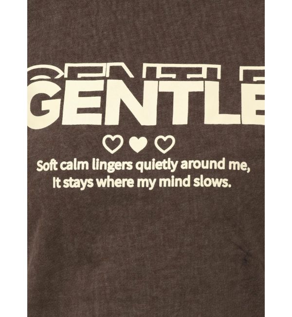 EMODA「ジェントルプリントTシャツ」|Tシャツ・カットソー|