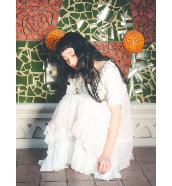 merry jenny「romantic frill summer top」|Tシャツ・カットソー|