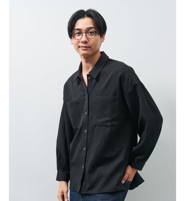  「 ボストン型 メガネ | レザー調、ラバーテンプル Zoff  レンズ交換券付 レンズ交換券付」|メガネ|
