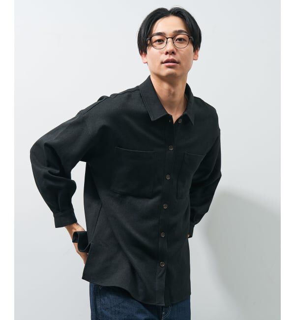  「 ボストン型 メガネ | レザー調、ラバーテンプル Zoff  レンズ交換券付 レンズ交換券付」|メガネ|