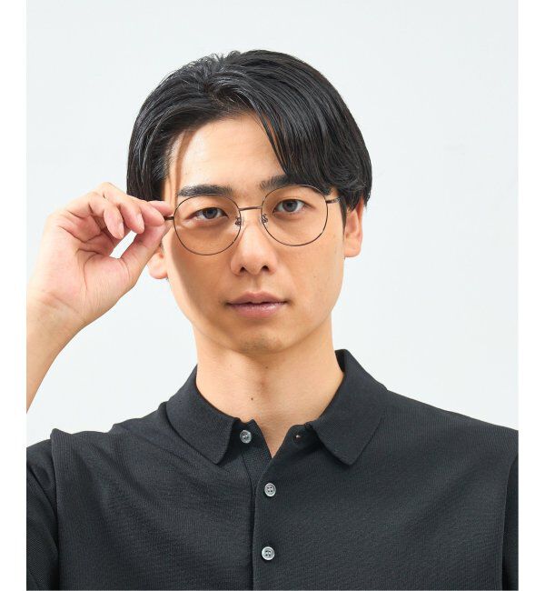  「Zoff｜takashi kumagai ボストン型 メガネ メタルフレーム｜ 伊達メガネ 度付きメガネ  レンズ交換券付」|メガネ|