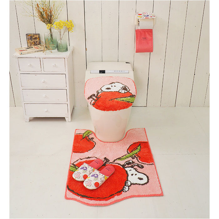 BACKYARD FAMILY「センコー トイレマット キャラクター 通販 トイレ マット ロング 80&times;60 かわいい おしゃれ」|トイレタリー・ランドリーグッズ|