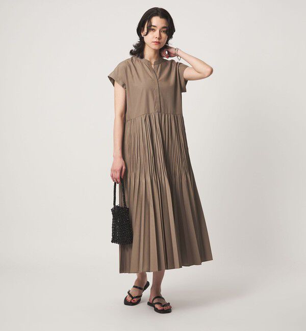 UNITED ARROWS green label relaxing「【結論シリーズ】全方位映えプリーツワンピ［size SHORT/TALLあり］」|ワンピース|MOCA