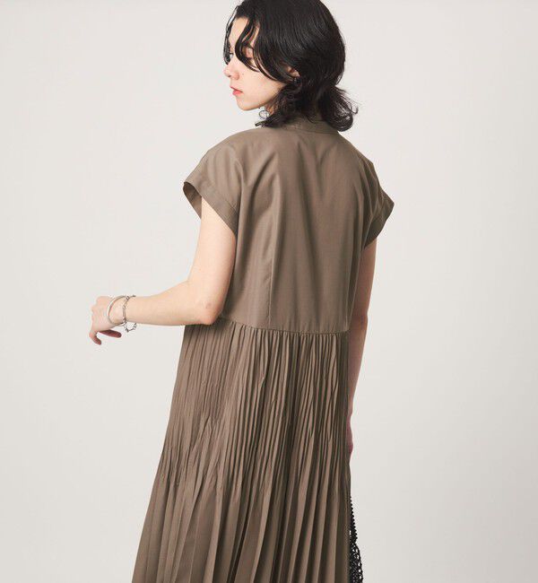 UNITED ARROWS green label relaxing「【結論シリーズ】全方位映えプリーツワンピ［size SHORT/TALLあり］」|ワンピース|