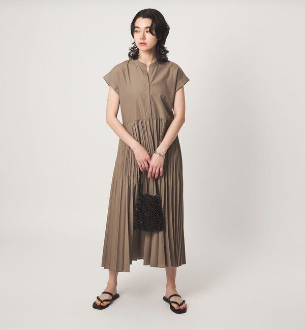 UNITED ARROWS green label relaxing「【結論シリーズ】全方位映えプリーツワンピ［size SHORT/TALLあり］」|ワンピース|