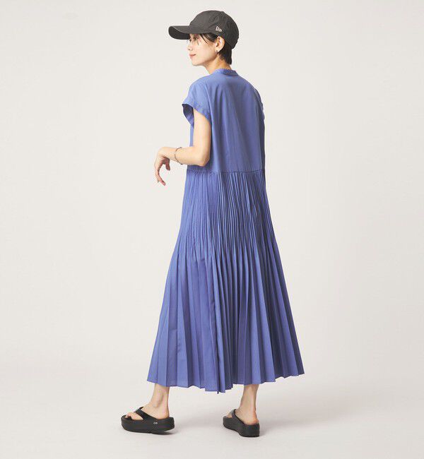 UNITED ARROWS green label relaxing「【結論シリーズ】全方位映えプリーツワンピ［size SHORT/TALLあり］」|ワンピース|