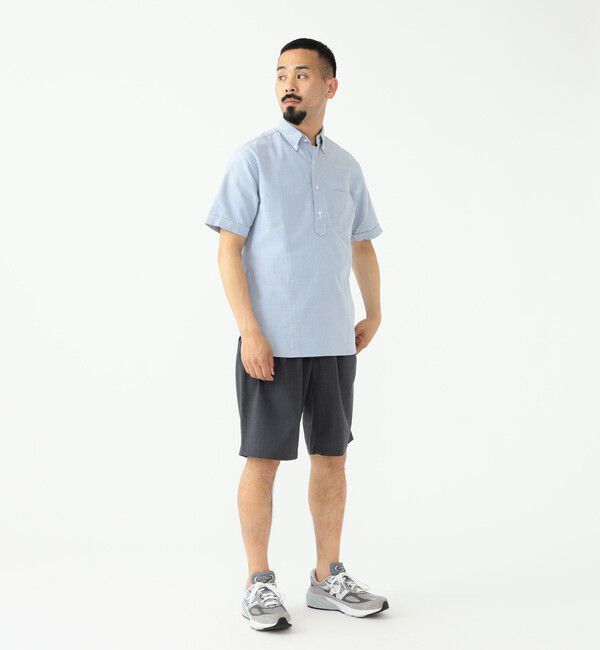 BEAMS「BEAMS PLUS｜2 Pleats Shorts Wool Tropical｜メンズ ショートパンツ ハーフパンツ｜ 通気性 涼感」|その他|