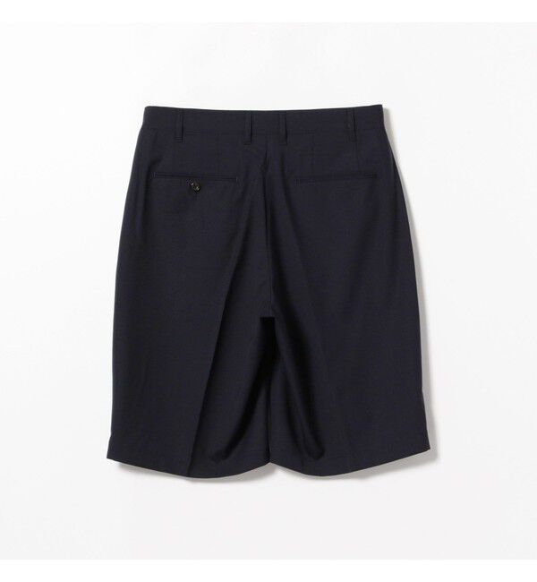 BEAMS「BEAMS PLUS｜2 Pleats Shorts Wool Tropical｜メンズ ショートパンツ ハーフパンツ｜ 通気性 涼感」|その他|
