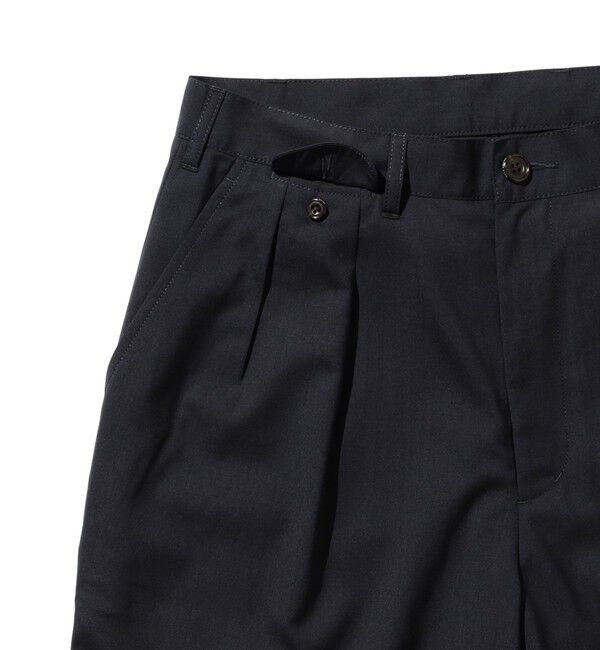 BEAMS「BEAMS PLUS｜2 Pleats Shorts Wool Tropical｜メンズ ショートパンツ ハーフパンツ｜ 通気性 涼感」|その他|