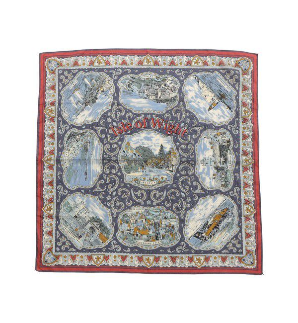 SHIPS for women「《一部追加予約》BINDU: スカーフ 100&times;100」|バンダナ・スカーフ|