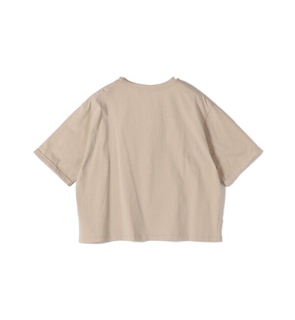 SHIPS for women「《一部追加予約》【WEB限定】オーガニック コットン 5分袖 フォト TEE」|Tシャツ・カットソー|