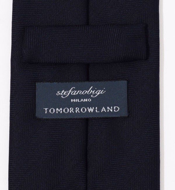 TOMORROWLAND GOODS「STEFANO BIGI ウール ヘリンボーン ネクタイ」|ネクタイ・蝶ネクタイ|