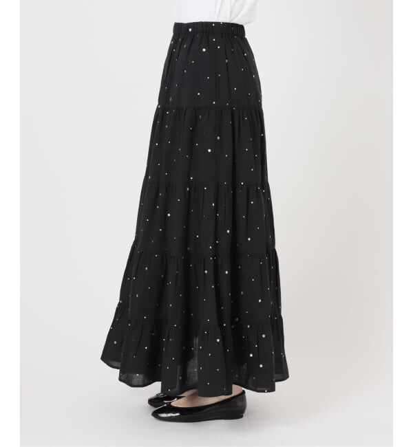 IENA「COUTURE D'ADAM/クチュールドアダム Tiered Skirt スカート 26SS-236」|スカート|