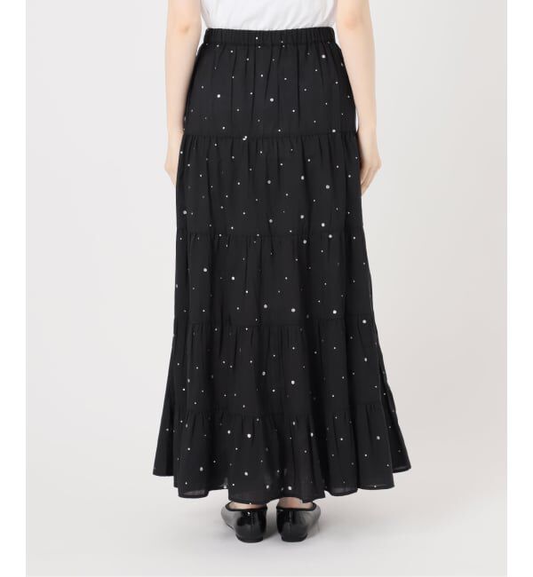 IENA「COUTURE D'ADAM/クチュールドアダム Tiered Skirt スカート 26SS-236」|スカート|