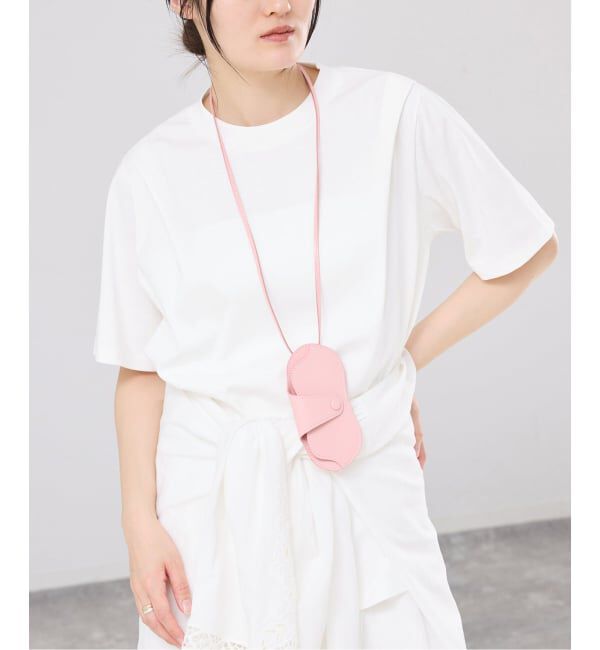 IENA「GGG/ジージージー CN PLEAT T Tシャツ 02-01-1868」|Tシャツ・カットソー|ホワイト