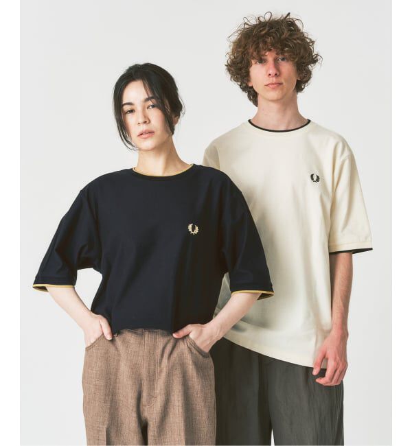417 EDIFICE「FRED PERRY / フレッドペリー417別注 Crepe Pique Tシャツ」|Tシャツ・カットソー|