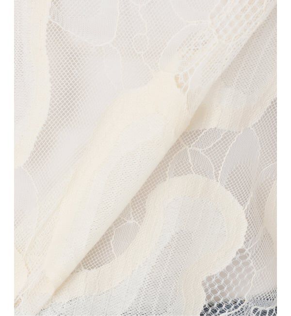 FRAMeWORK「≪追加予約≫ESTHE OVERSIZED SHEER LACE ベスト」|シャツ・ブラウス|