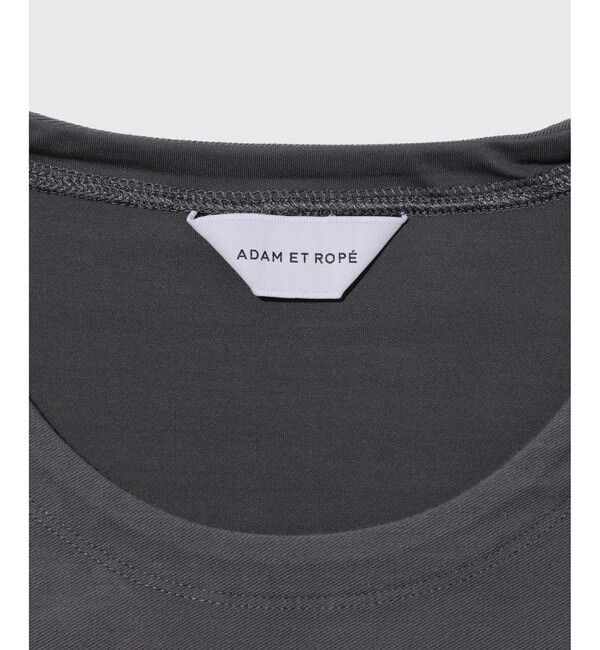 ADAM ET ROPE'「接触冷感【MINUS】オーバーサイズTシャツ/ストレッチ」|Tシャツ・カットソー|