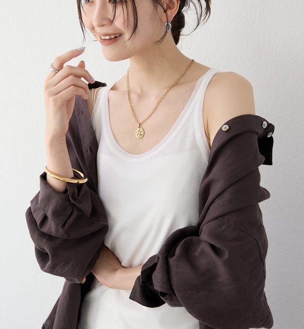  「予約【7色展開/日焼け・冷房対策/手洗い可】リネンワイドシャツ」|シャツ・ブラウス|