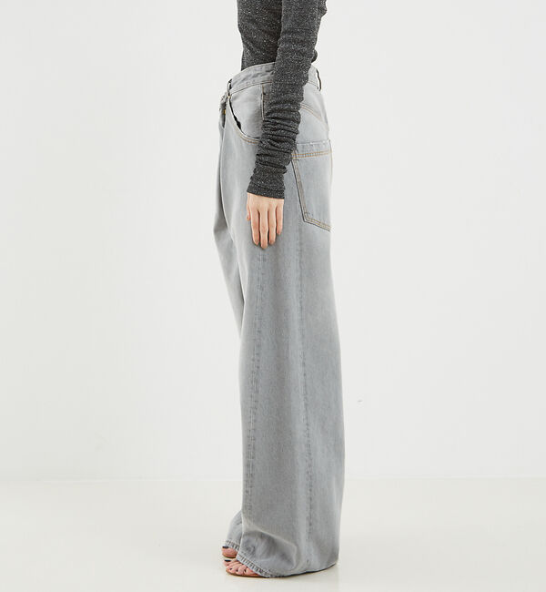 The Store by C' 「【DARKPARK】INES FOLD OVER DENIM ASIAN FIT」|デニム|