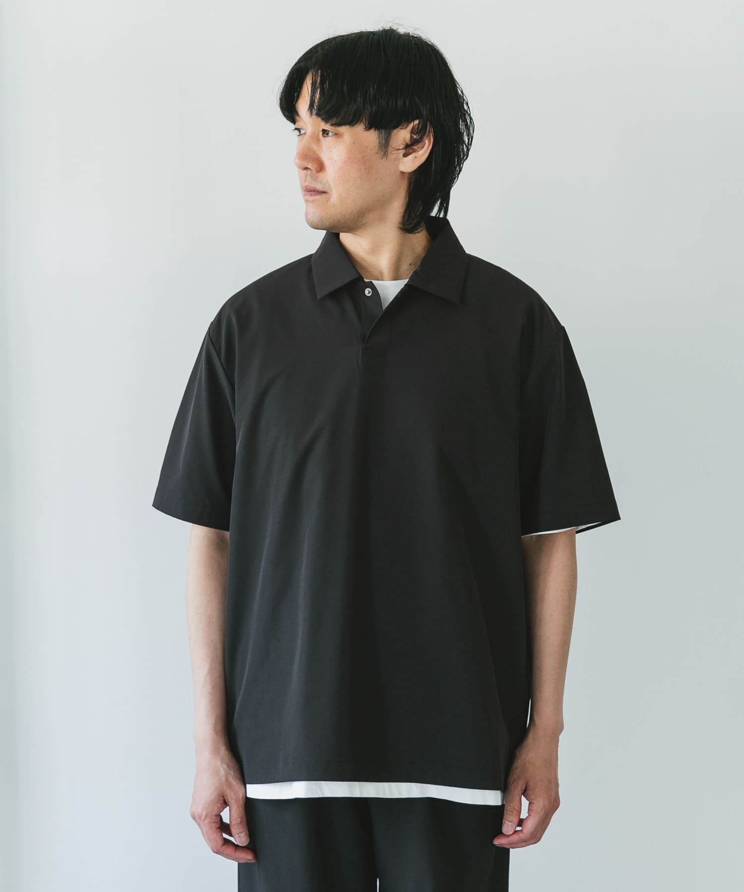 URBAN RESEARCH DOORS「『UR TECH』サマシェア ポロシャツ」|ポロシャツ|