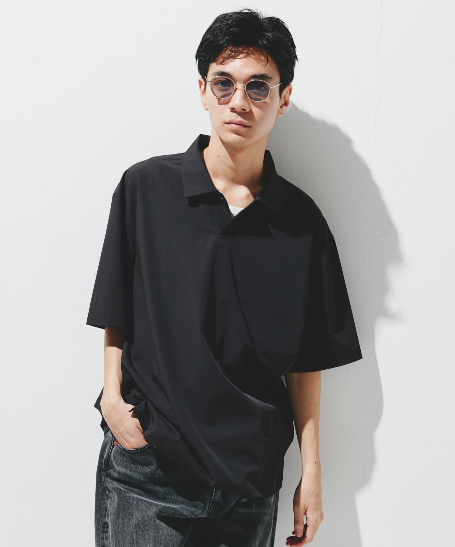 URBAN RESEARCH DOORS「『UR TECH』サマシェア ポロシャツ」|ポロシャツ|