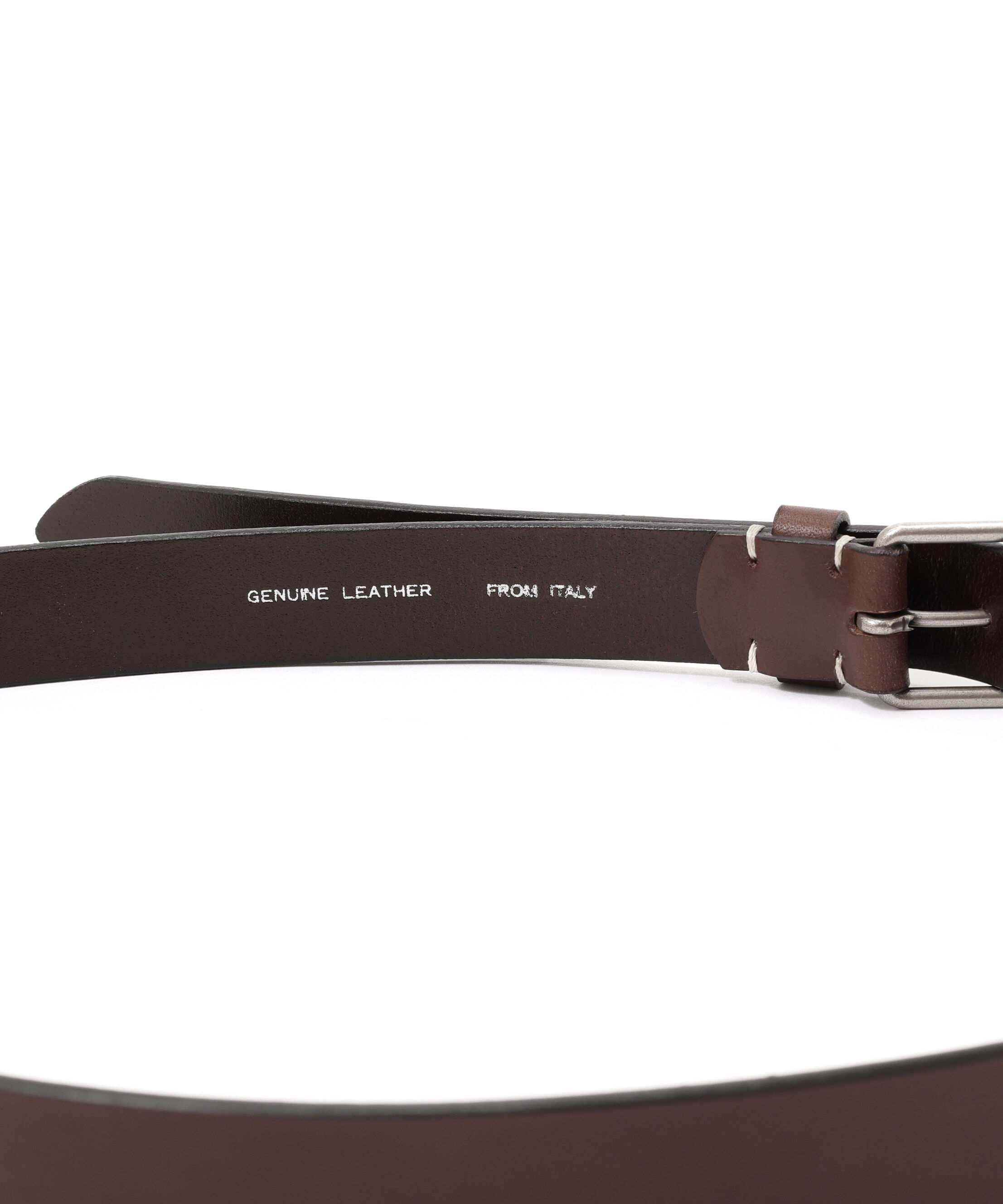 MARGARET HOWELL「OILED LEATHER NARROW BELT」|ベルト|