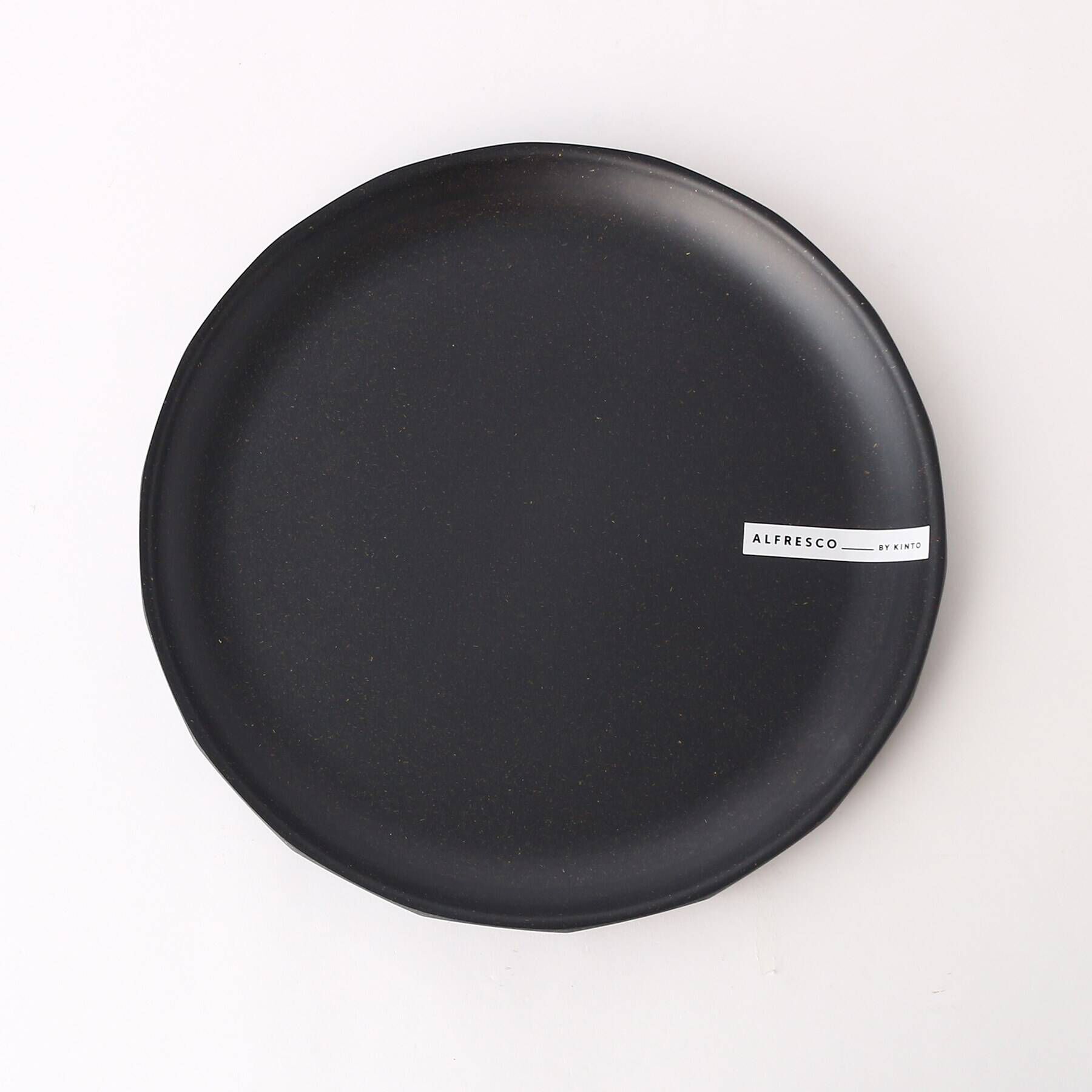 212 KITCHEN STORE「プレート 25cm BK ＜ALFRESCO アルフレスコ＞」|食器・キッチングッズ|ブラック(879)