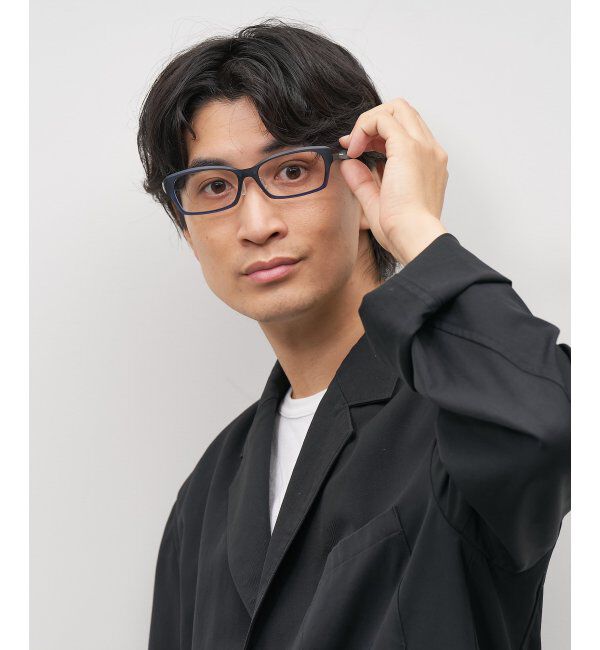  「スクエア型メガネ｜ビジネス｜Zoff｜SMART REGULAR CALRO レンズ交換券付」|メガネ|