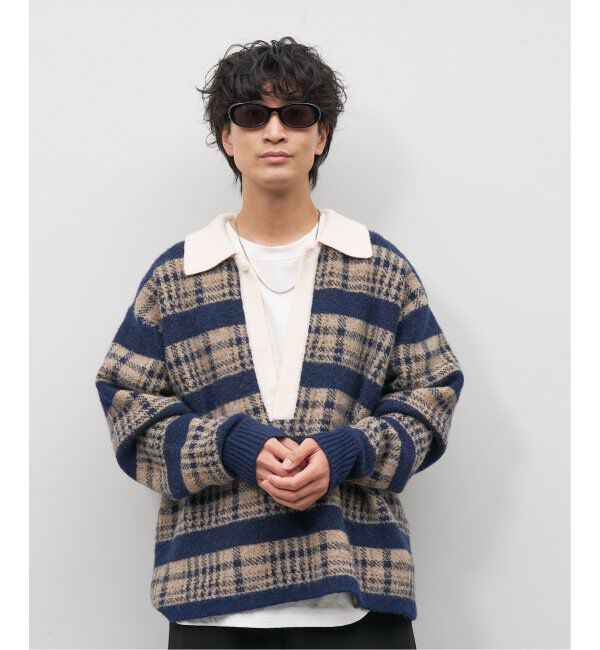  「Zoff｜Knuth Marf オーバル型 サングラス   横長｜カラーレンズ｜UVカット 紫外線対策｜ユニセックス  」|サングラス|