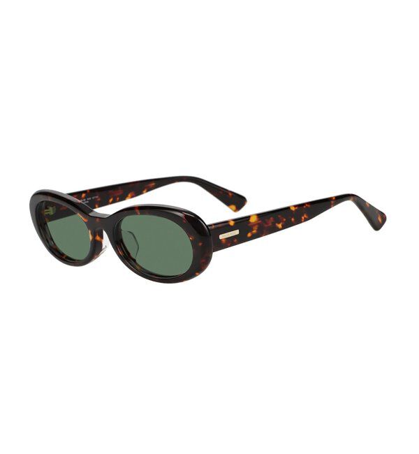  「Zoff｜Knuth Marf オーバル型 サングラス   横長｜カラーレンズ｜UVカット 紫外線対策｜ユニセックス  」|サングラス|